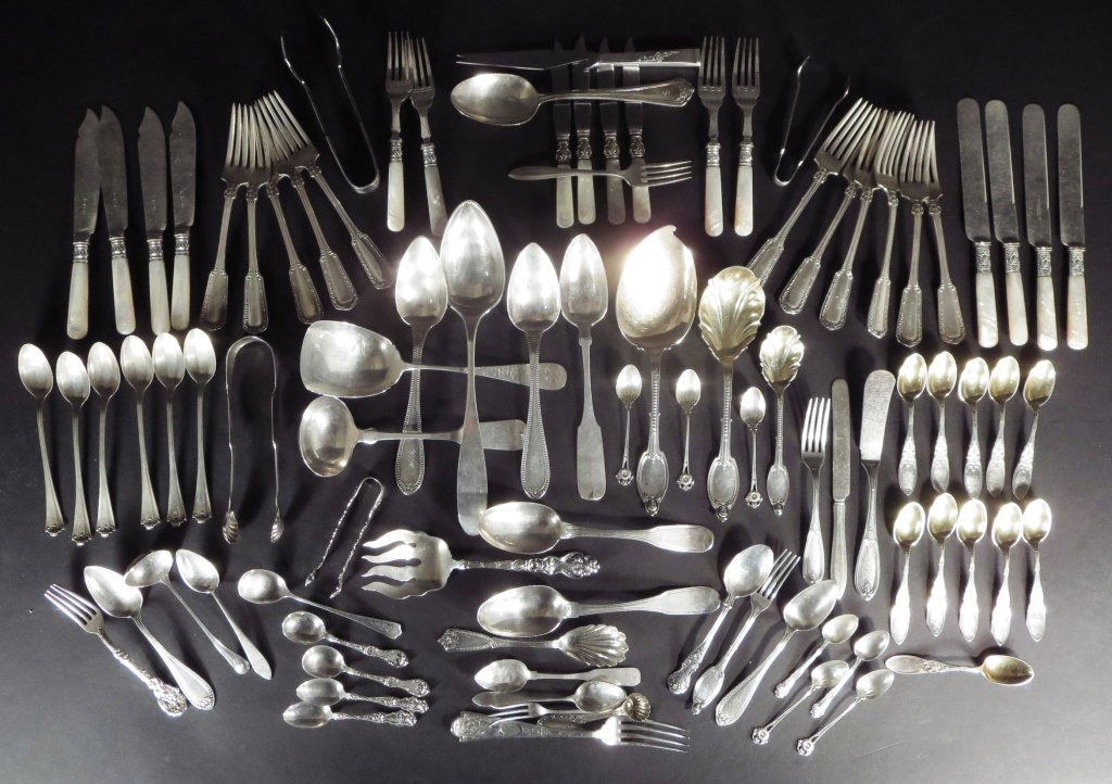 19/20th American Sterling & Coin Silver, 70+ pcs. (1 of 10)