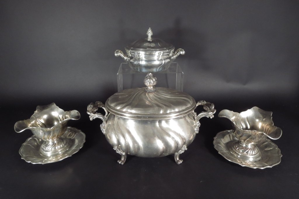 Four .835 Silver Table Articles Danish (1 of 7)