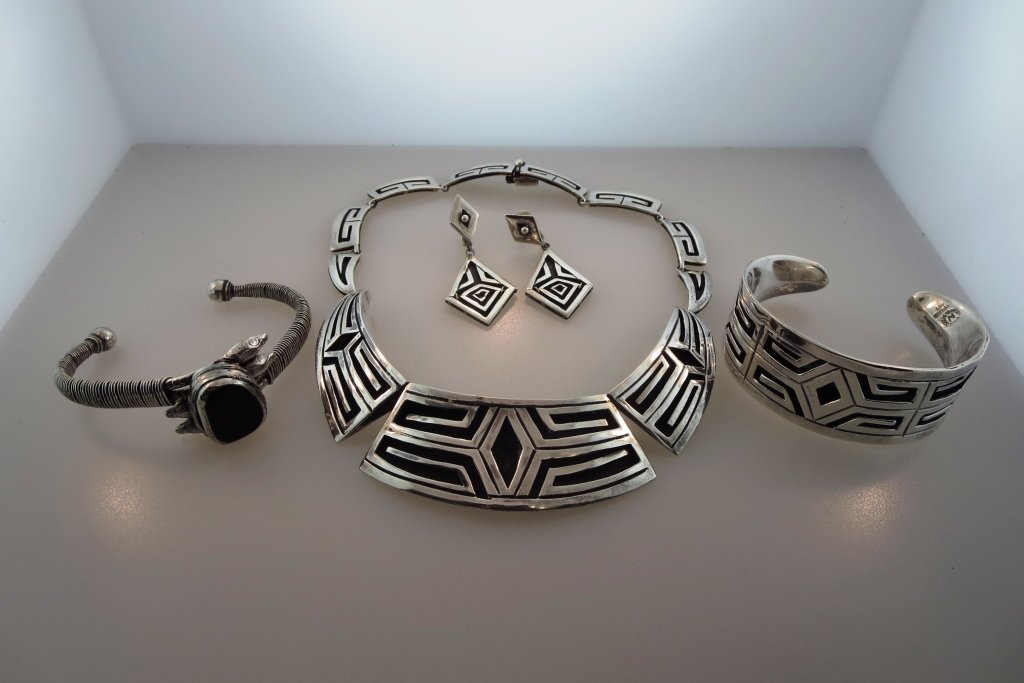 Sterling Silver Set by Alfredo Villasang (1 of 6)