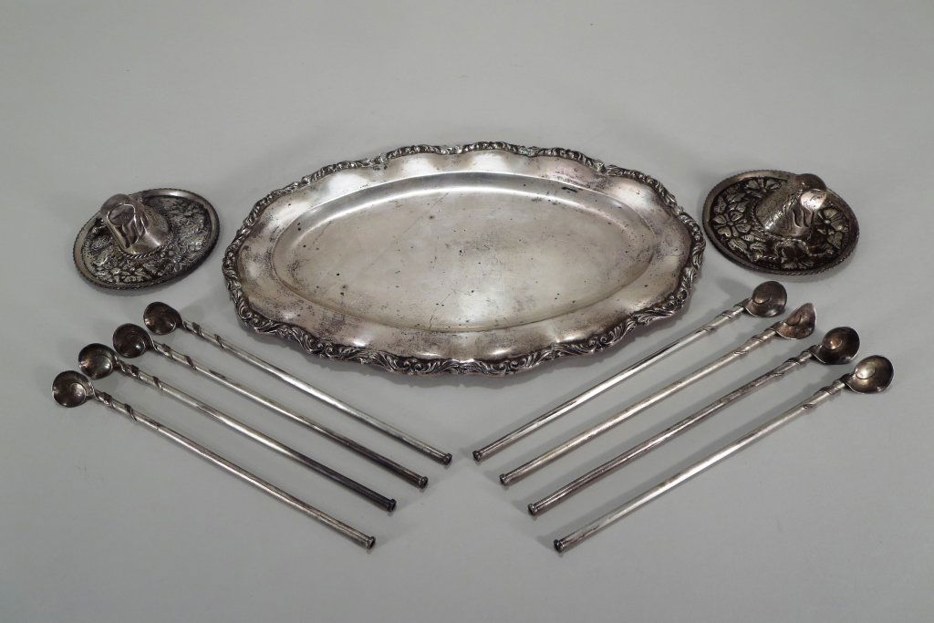 Sterling Silver Articles, Mexican, 20th C. (1 of 5)