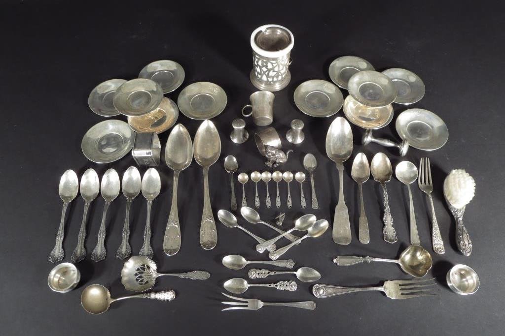 Sterling Silver Flatware, Hollowware, Etc. (1 of 7)