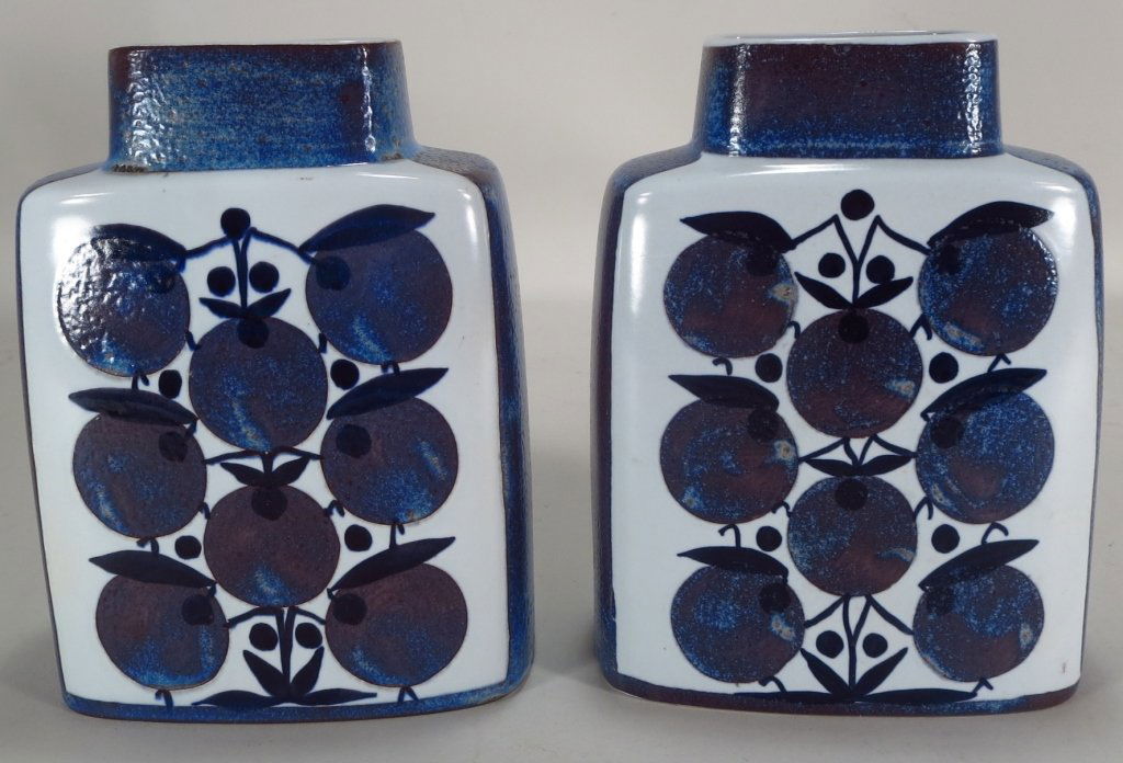 Pr. of Royal Copenhagen Vases, 20th ,marked (1 of 3)