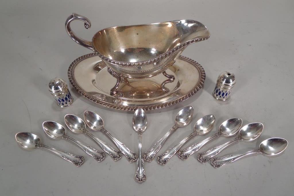 Group of Silverplate Flatware & Holloware, Am. (1 of 3)
