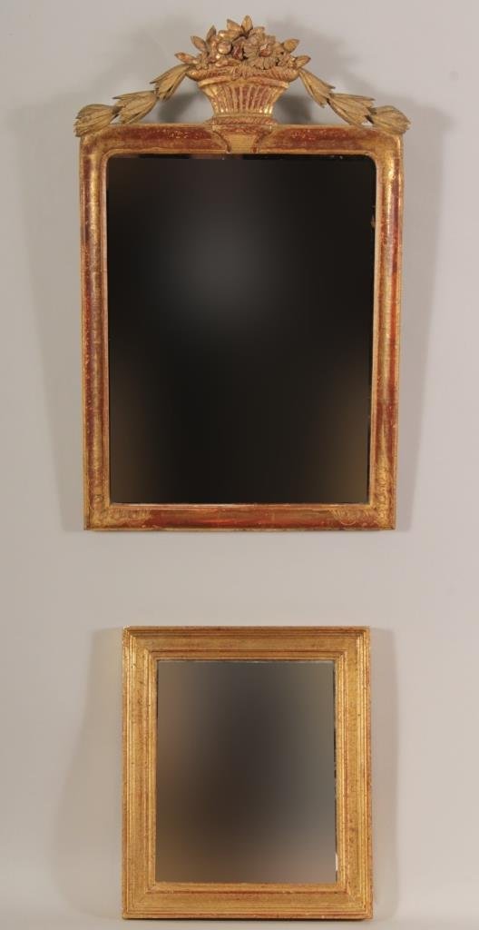 Chippendale Mirror and a Gilt Mirror (1 of 5)