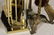 Decorative Fire Screen and Fire Tools - 6
