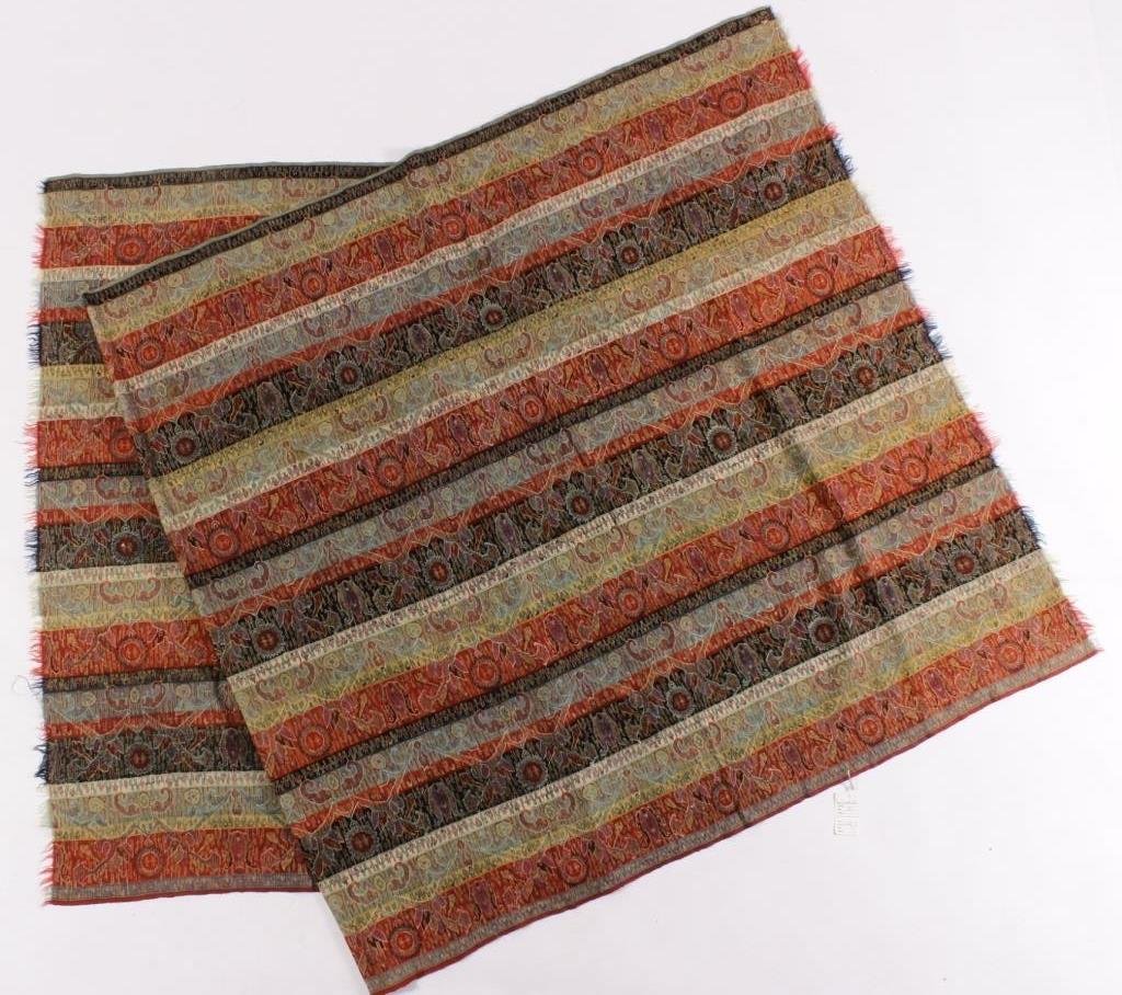 Kashmiri Striped Shawl, North India, c. 1900 (1 of 7)
