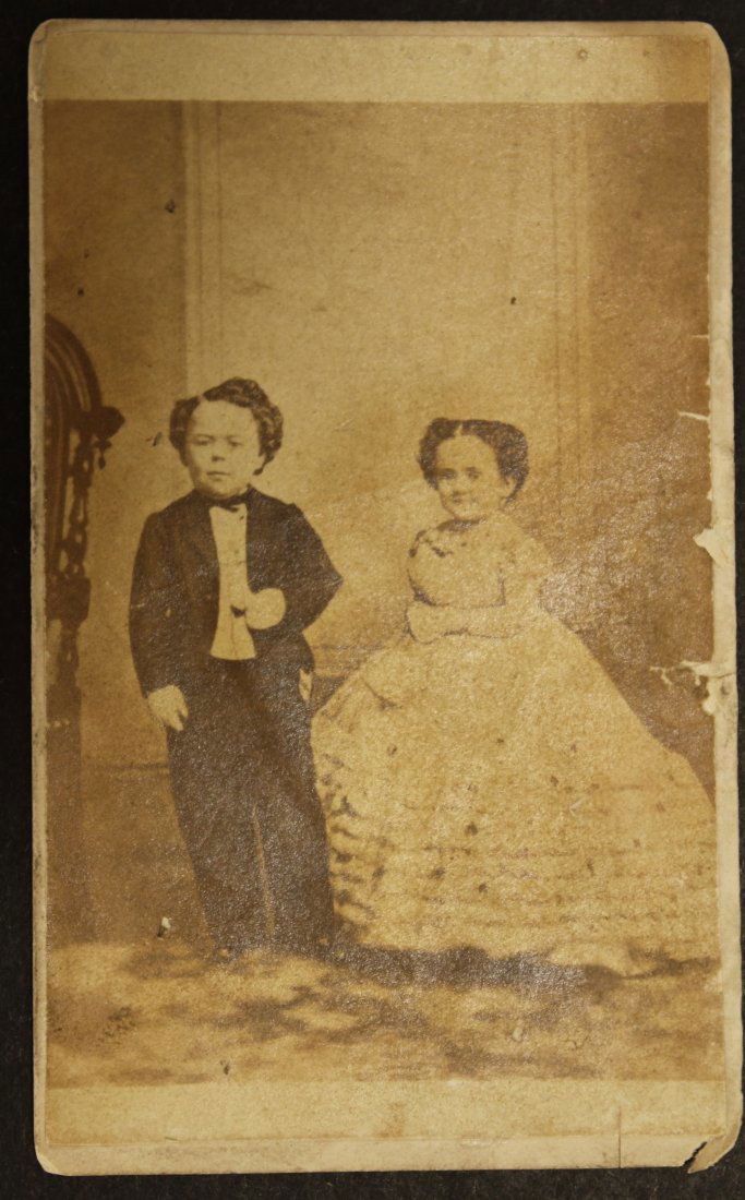 4 Pcs: 19th c. Tom Thumb, Lucia Zarate Ephemera (1 of 7)