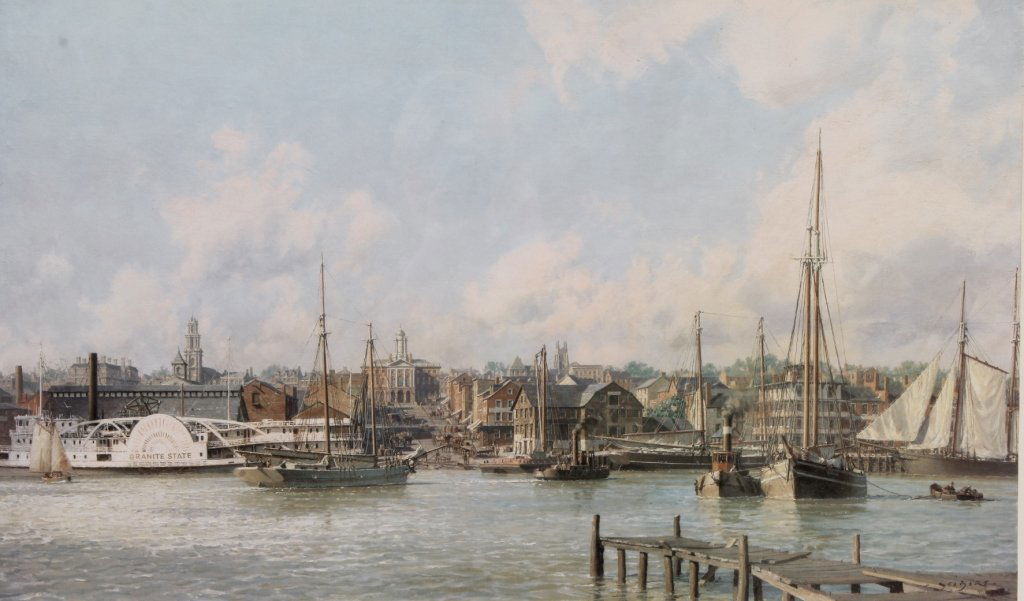 John Stobart Print, Hartford, 1876, pencil sgd (1 of 7)