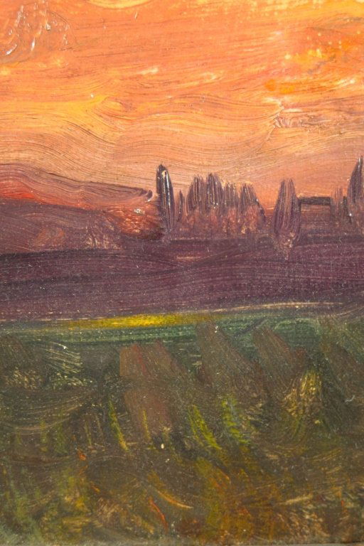 American School, Landscape, Oil on Board (1 of 4)