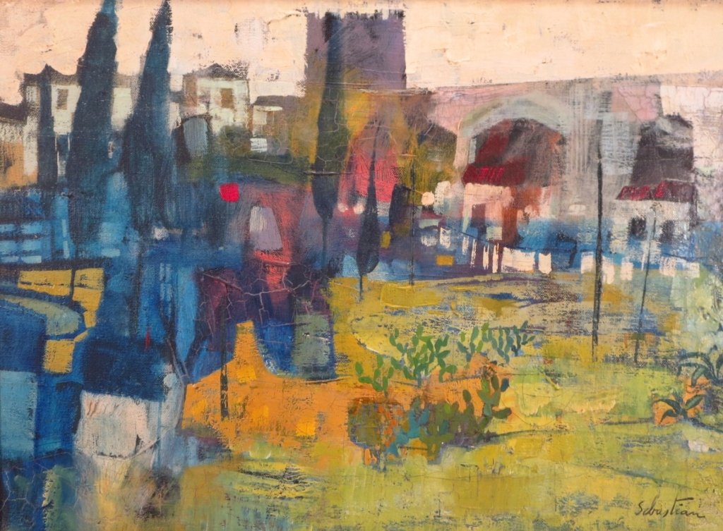 Fr. School, Modern Landscape,o/c (1 of 7)