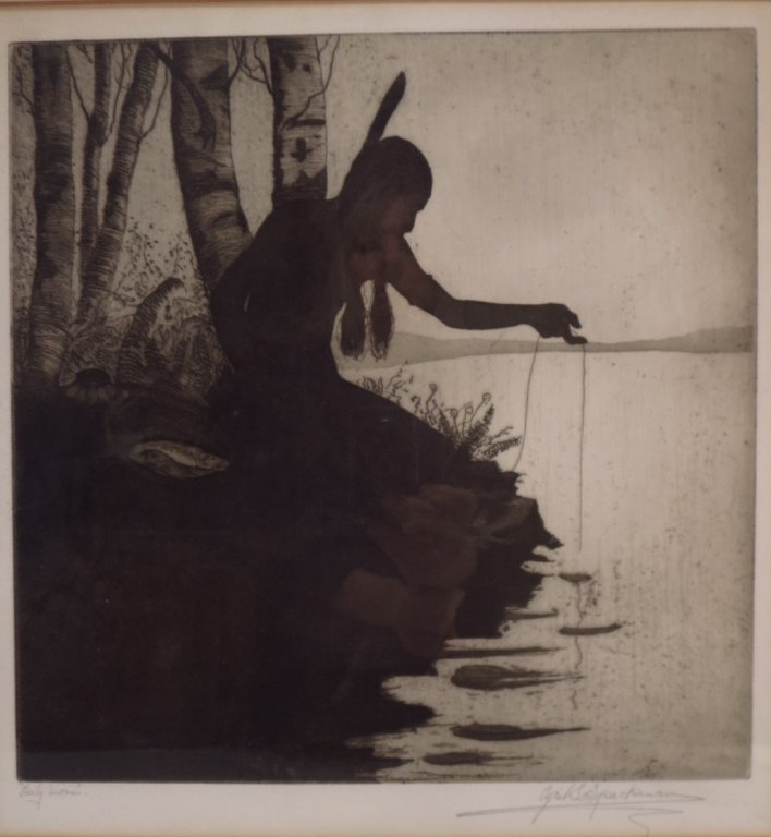 Cyril Saunders Spackman, Am., "Early Morn", (1 of 7)