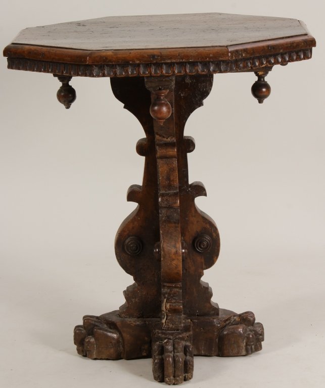 Italian Baroque Style Side Table (1 of 6)