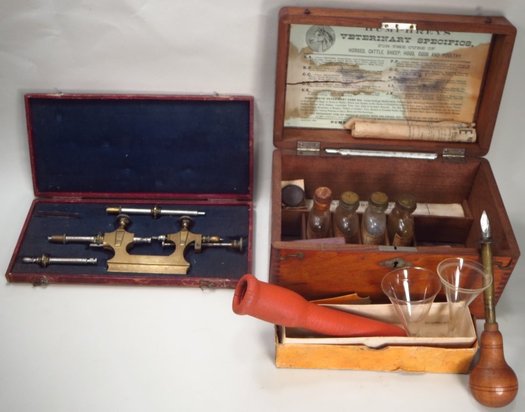 Antique Tools: Humphrey's Veterinary; Watch Lathe (1 of 7)