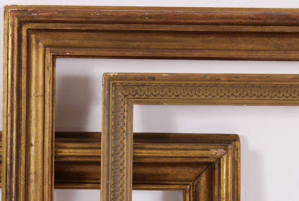 3 Very Large American Frames, 19th/20th c. (1 of 7)
