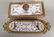 Limoges Ladies Desk Set, Porcelain and Ormolu - 3