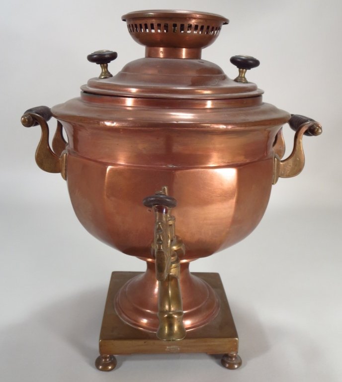 Russian Copper Samovar, 19th C. (1 of 8)