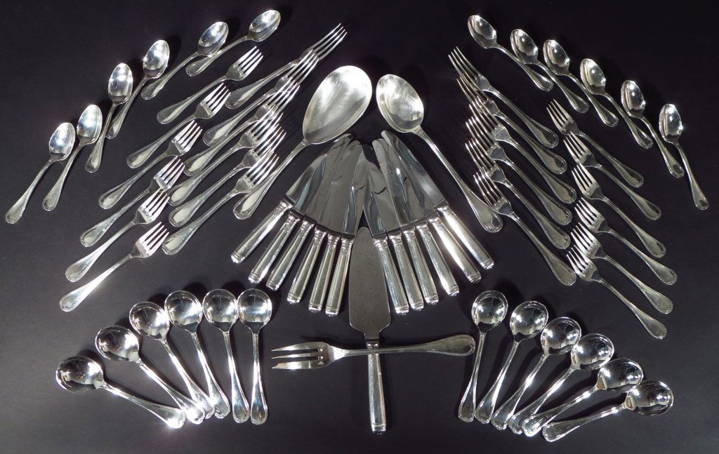 Christofle Silverplate Flatware Service for 12 (1 of 7)