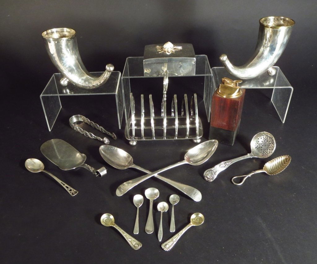 Lot of Sterling Silver,Silverplate, incl.Tiffany (1 of 8)