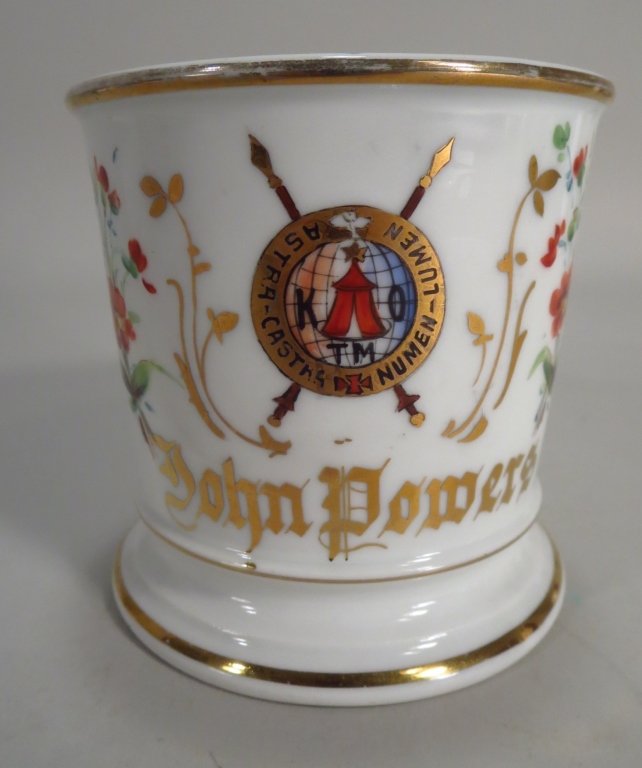 Knights of the Tented Maccabees Shaving Mug (1 of 6)