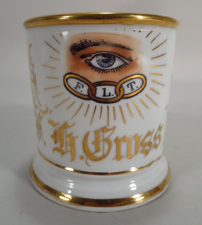 Fraternal Order of Oddfellows Shaving Mug (1 of 7)