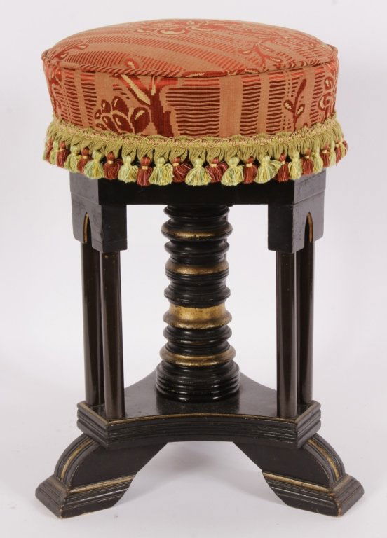 Upholstered Piano/Vanity Stool (1 of 6)