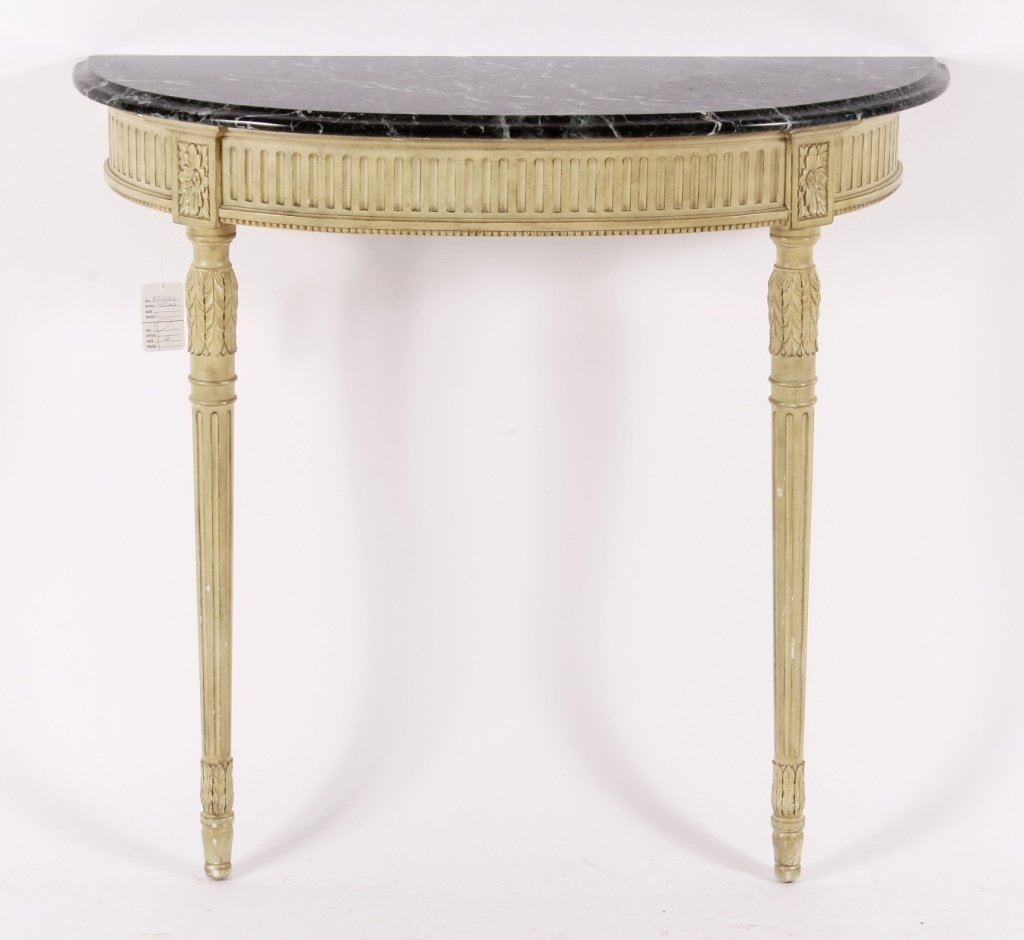 Louis XV Style Console with Marble Top (1 of 5)