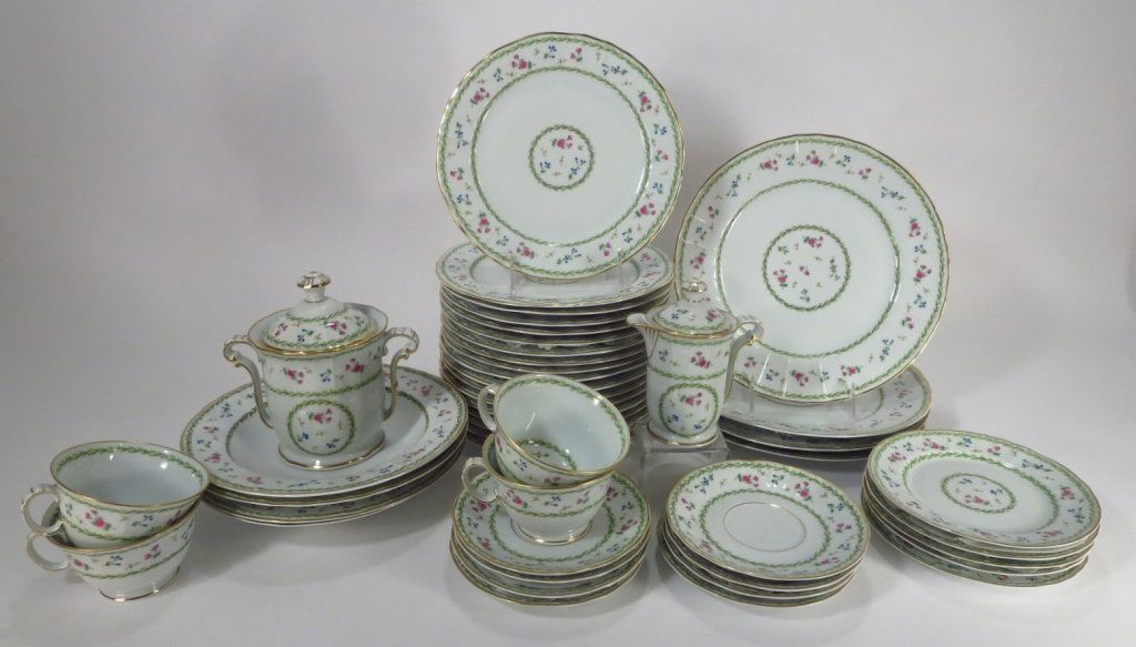 Berardaud Limoges "Artois Vert" Dinnerware (1 of 6)