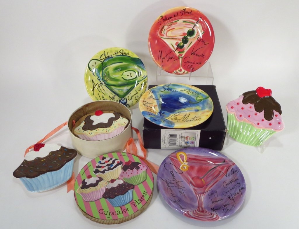 Martini and Cupcake Plates (1 of 6)