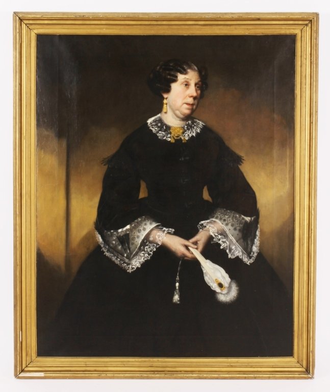 Attr. Hugh Collins, Scots,Portrait of Dowager, O/C (1 of 10)