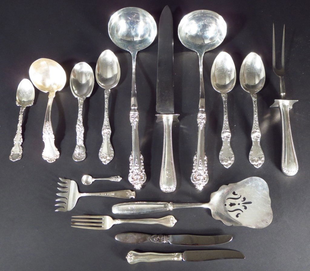 Sterling Flatware Lot; Serving Spoons, Etc. (1 of 9)