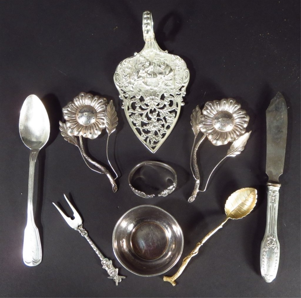 Nine Pieces of Continental Silver, German & Dutch (1 of 8)