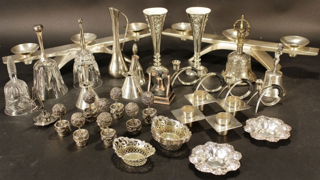 Candlesticks, Bells, Vases, Etc. (1 of 7)