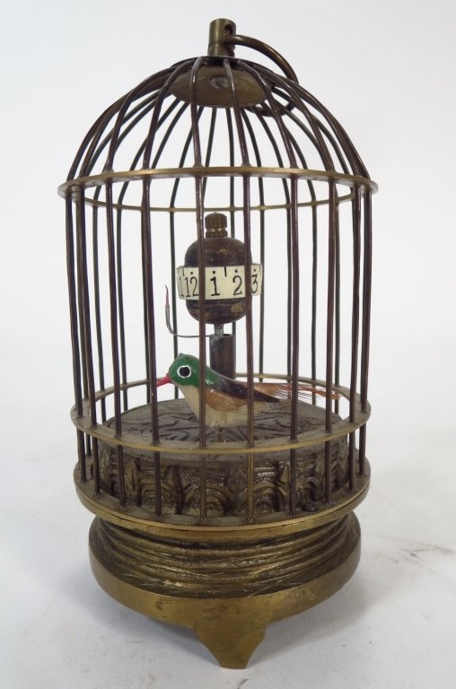 Automaton Clock with Bird (1 of 6)