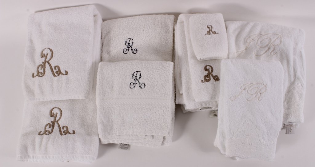 Monogrammed & Decorative Towels (1 of 7)