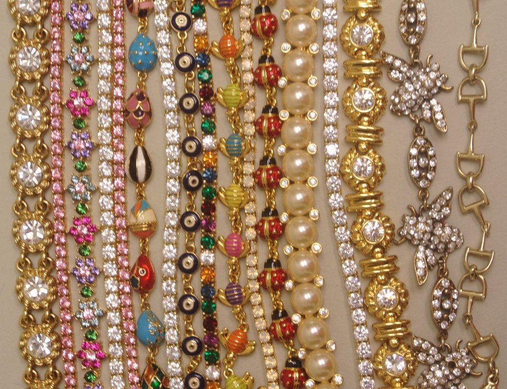 Rhinestone Bee Bracelet & Others (1 of 7)