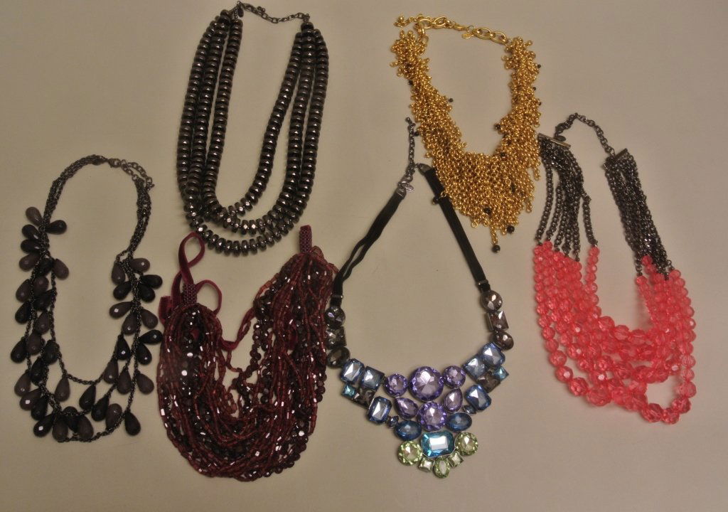 Six Multi Strand JR Necklaces (1 of 7)