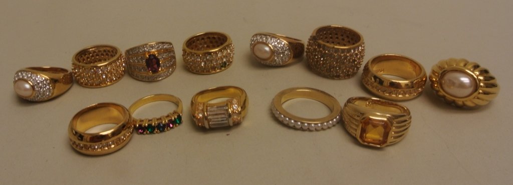 Lot of Costume Rings by Joan Rivers (1 of 4)