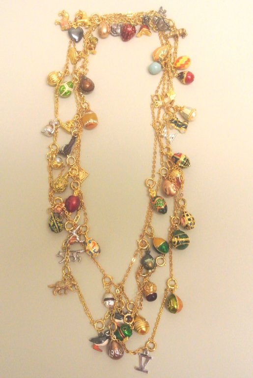 Queen Marie of Romania Egg Charm Necklace (1 of 10)