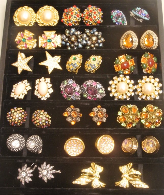 20 Pairs of Costume Earrings (1 of 5)
