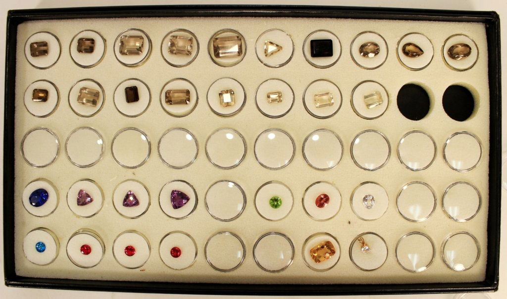 Gem Sample Set; Rubies, Tanzanite and others (1 of 7)
