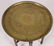 North African Incised Brass Tray on Stand, c. 1920 - 2