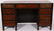 Tibetan Lacquered, Paint Decorated Kneehole Desk
