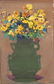 Asian Sch, 20th c., Bouquet, c.1960, O/C