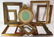 Group of 9 Decorative Wood Frames.