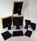 8 Ornate Gilt Pewter/Metal Picture Frames - 3