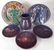 Twenty-Eight Hand-Painted Pottery Vessels - 3