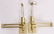 Lot of 3: Pair of Brass Sconces & Desk Lamp - 3