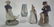 Three Royal Copenhagen Figures and Vase