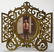 Bronze Oil Lamp and Brass Frame - 2