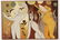 Arnold Weber, Am., 3 Figures Abstract, O/C